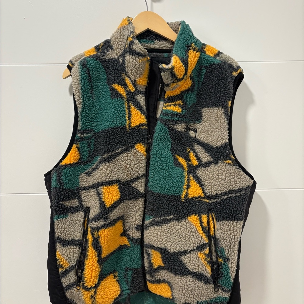 Stussy Multicolor Fleece Vest